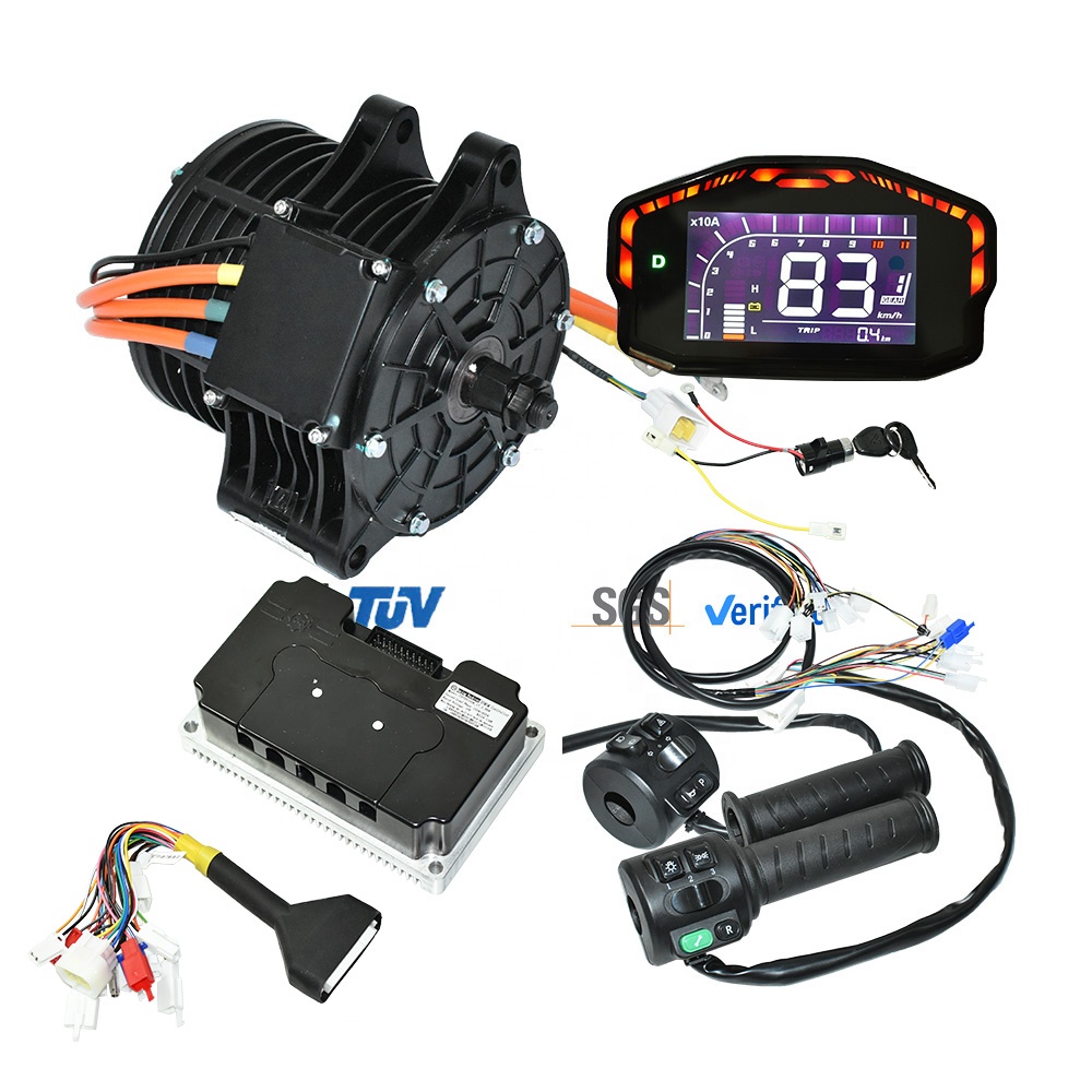 MOTOR PMSM, motor met interne  - Mid Drive Motor Kit 72V 3000W recensie en prijs