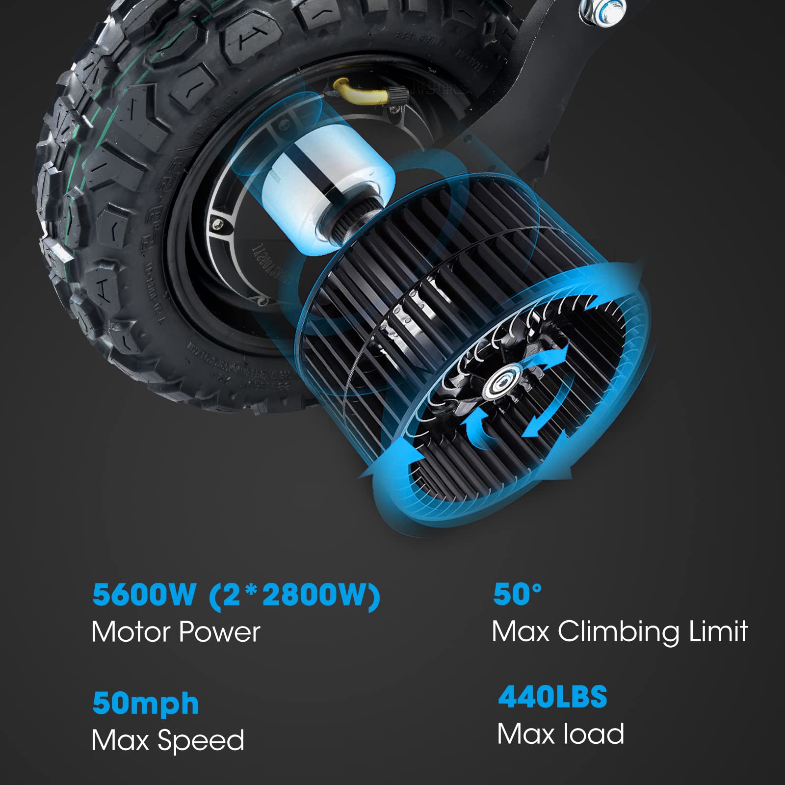 Elektrische scooter voor volwa - 60V 5600W Dual Motor Electric Scooter recensie en prijs